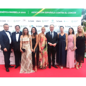 The Immucura team at the Cancer Gala Dinner