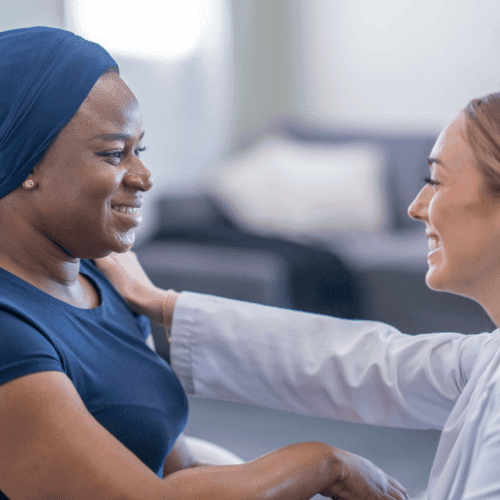 Cancer support for lung cancer patients